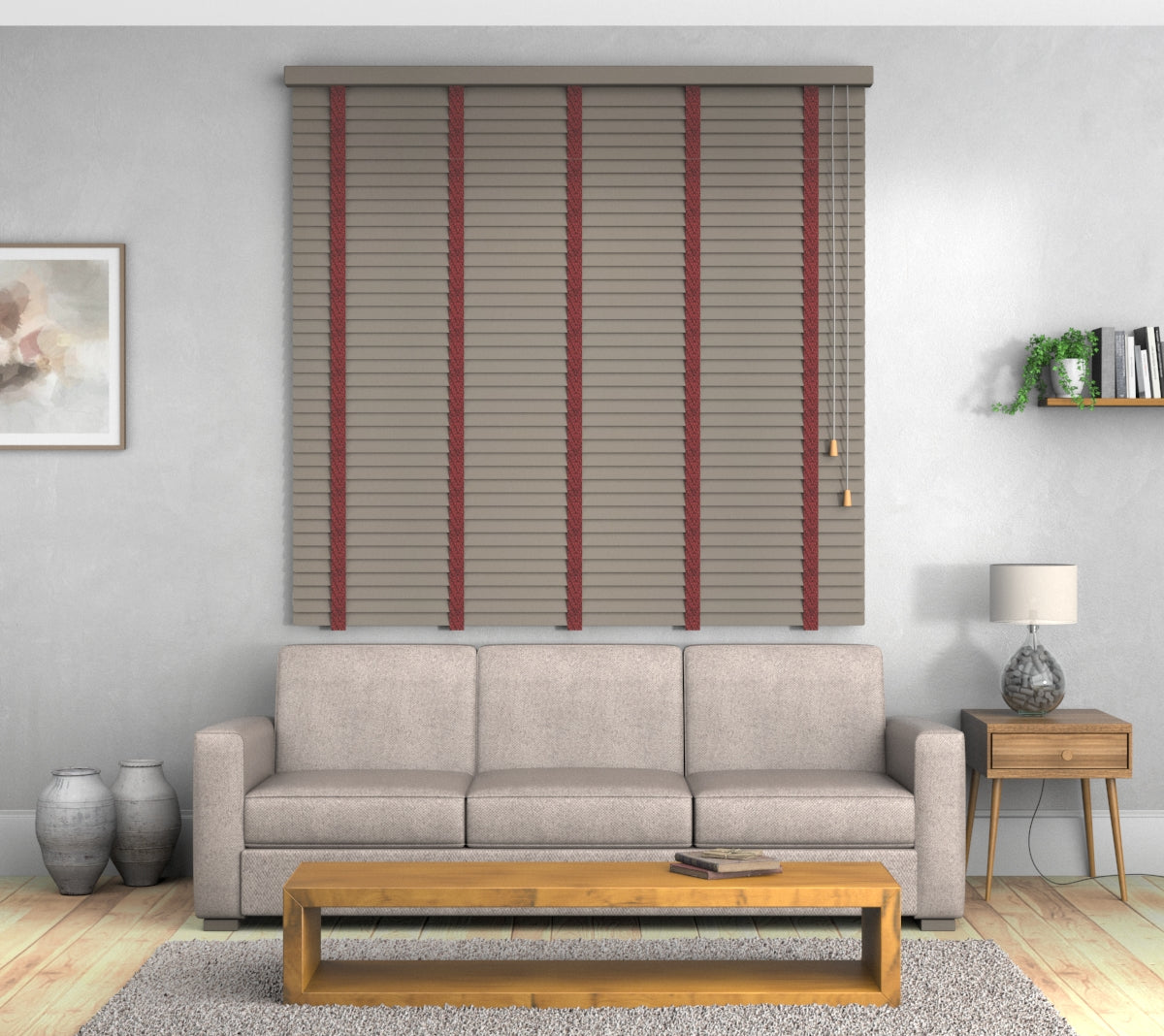 Slate Venetian Blind