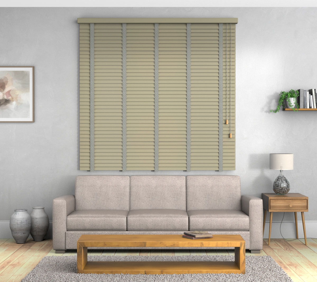 Cream Venetian Blind