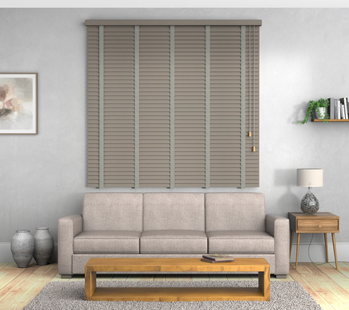 Slate Venetian Blind