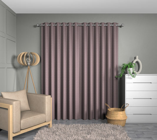 Spotty Acanthus Eyelets Curtain