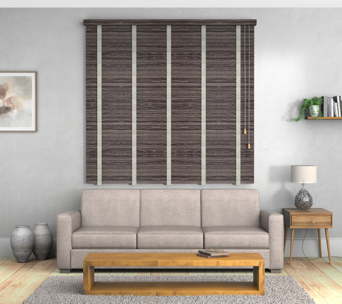 Carbon Venetian Blind