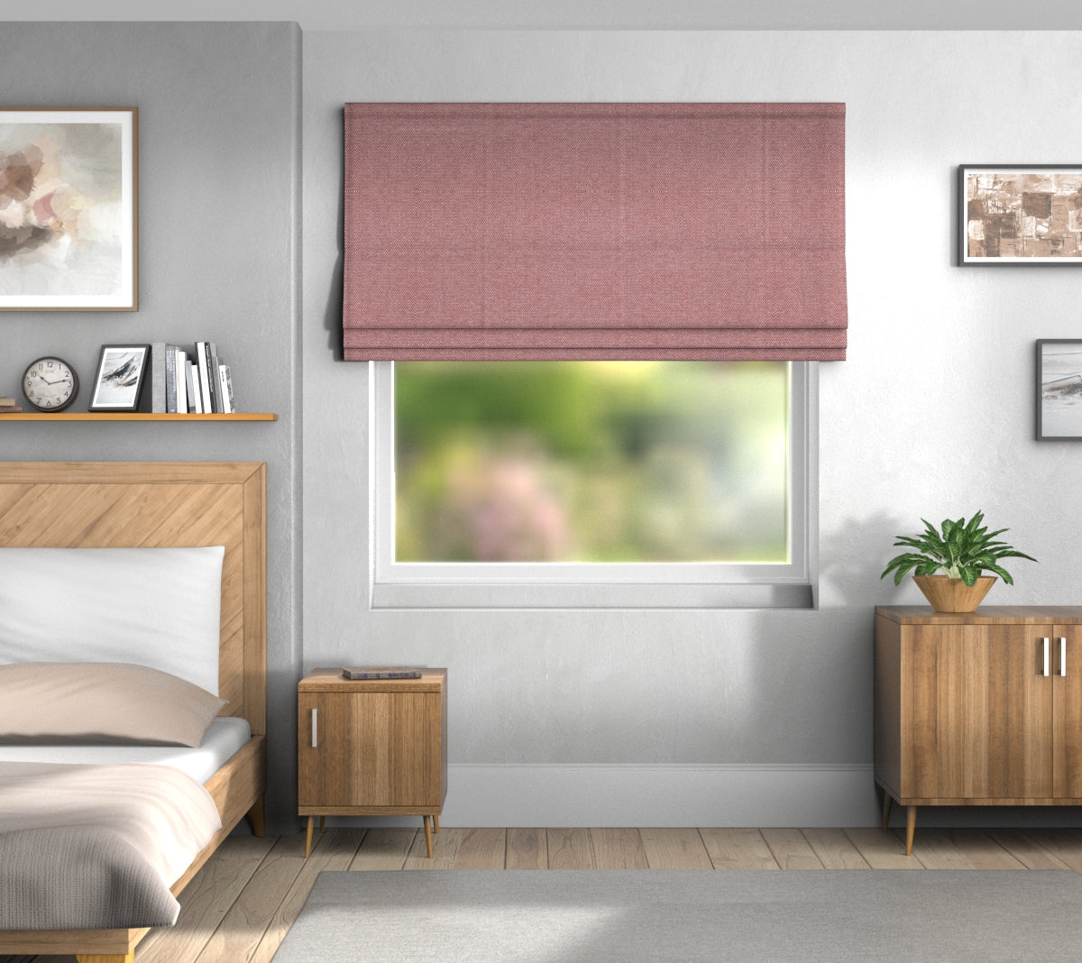 Summit Begonia Default Roman Blind