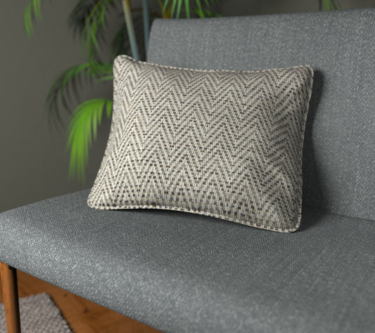 Summit Pewter Piped Cushion