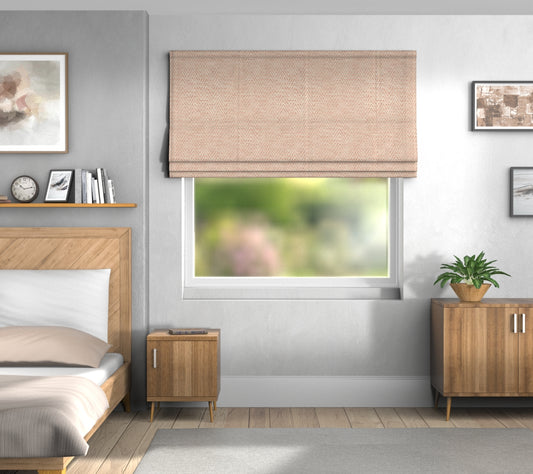 Summit Rose Default Roman Blind