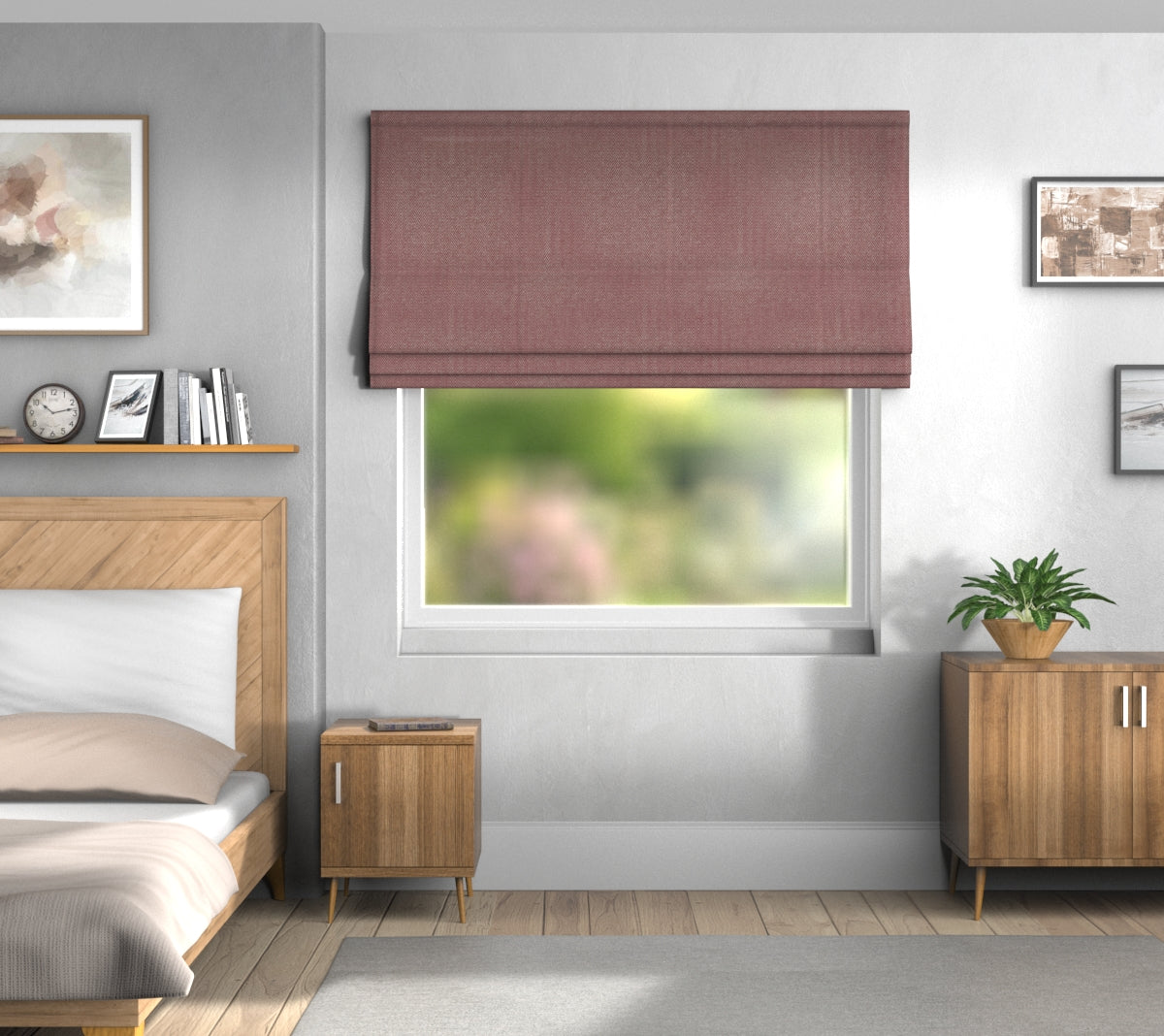 Summit Ruby Default Roman Blind
