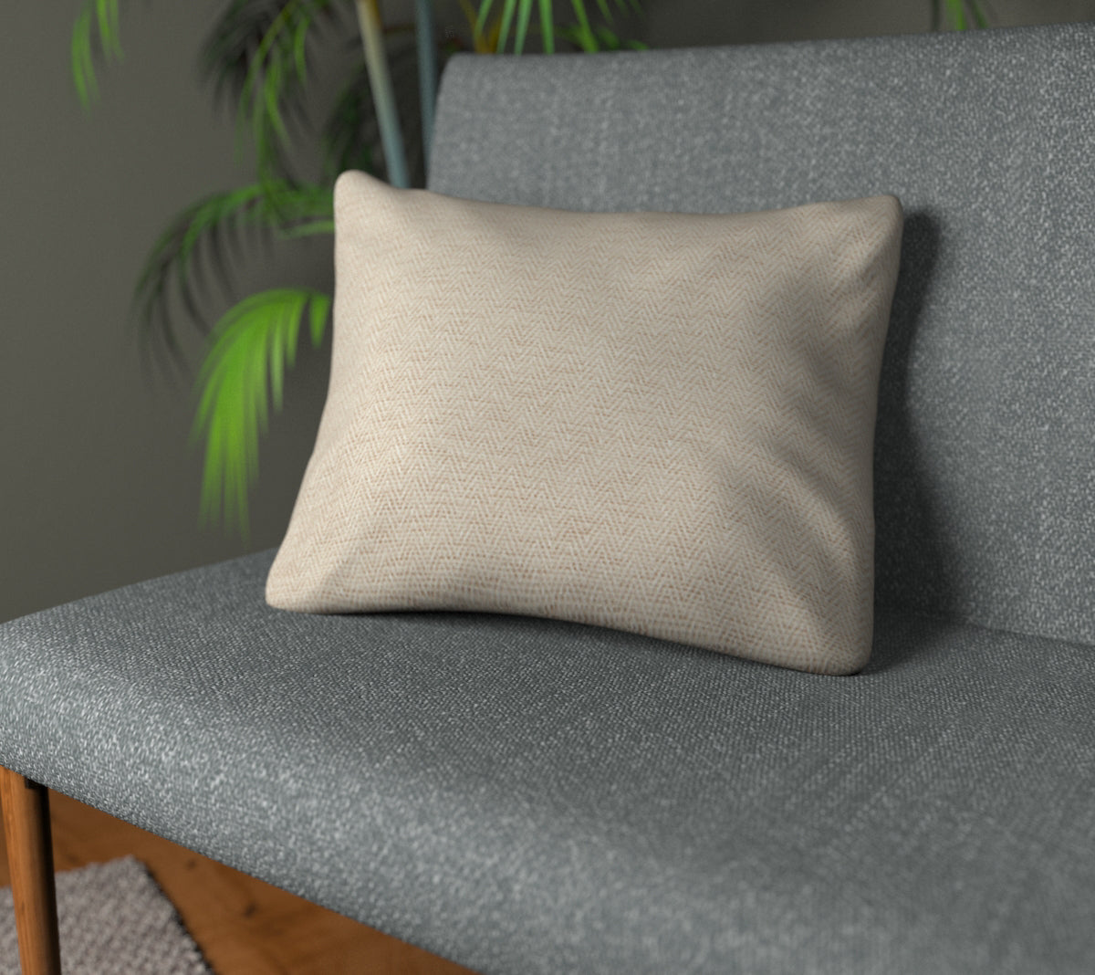 Summit Tan Plain Cushion