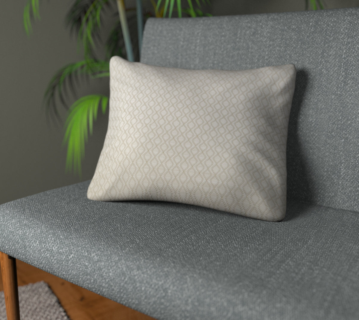 Tallis Frost Plain Cushion