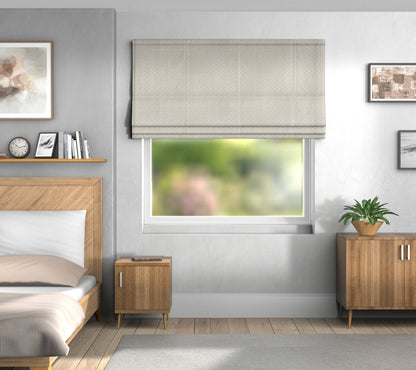 Tallis Frost Default Roman Blind