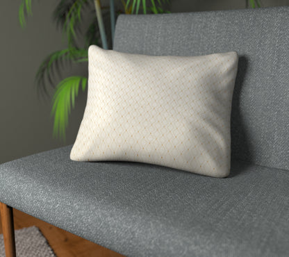 Tallis Ivory Plain Cushion