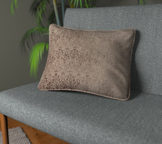Tiverton Mink Piped Cushion
