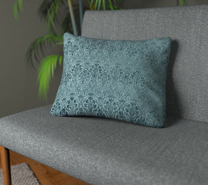 Tiverton Verdigris Plain Cushion