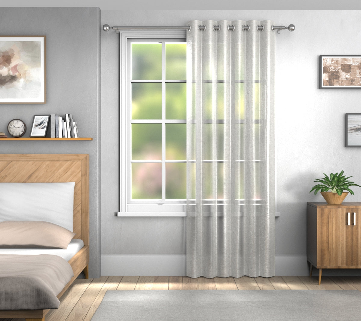 Vardo Moonstone Eyelets Curtain