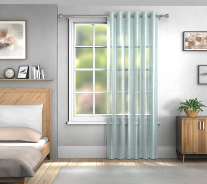 Vardo Petrol Eyelets Curtain