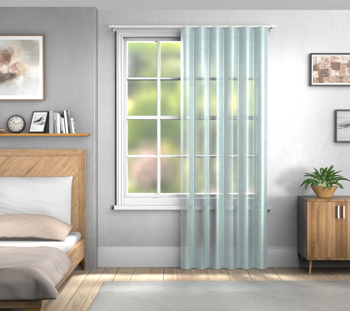 Vardo Petrol Wave Curtain