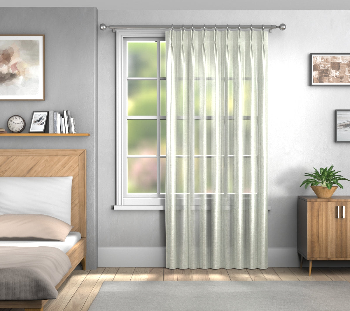 Vardo Marjoram Double Pleat Curtain