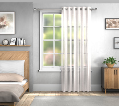 Vardo Chalk Eyelets Curtain
