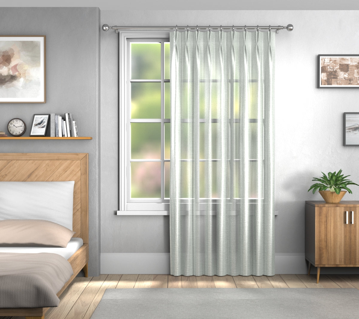 Vardo Fjord Double Pleat Curtain