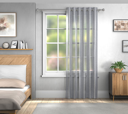 Vardo Chambray Eyelets Curtain