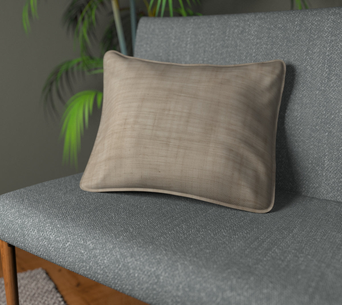 Vive Latte Piped Cushion