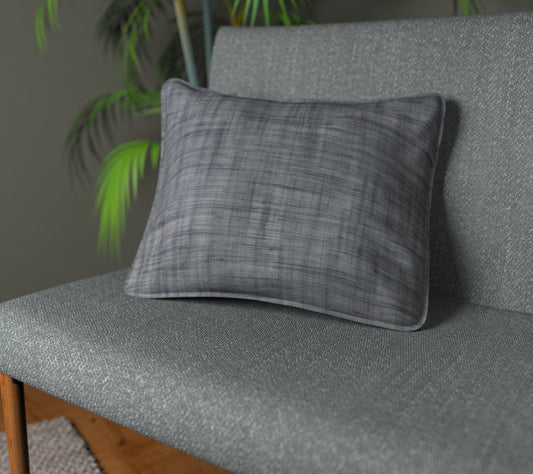 Vive Slate blue Piped Cushion