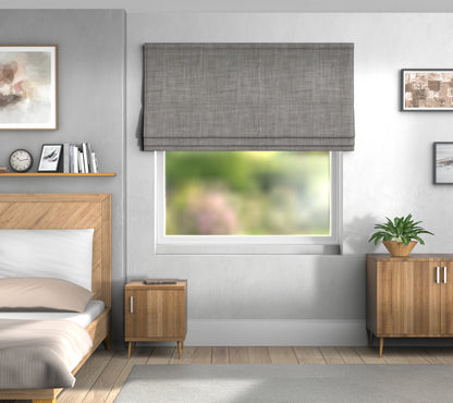 Vive Smoke Default Roman Blind