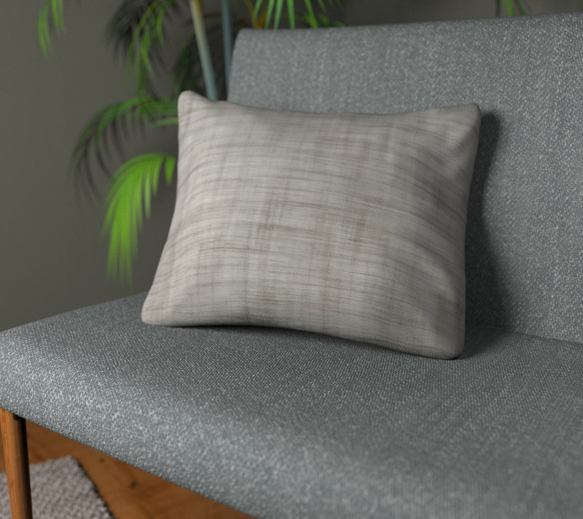 Vive Taupe Plain Cushion