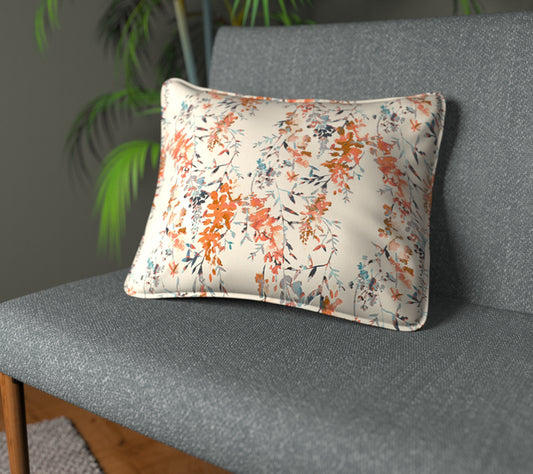 Hana Cinnamon Piped Cushion