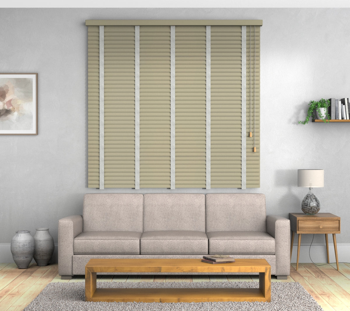 Cream Venetian Blind