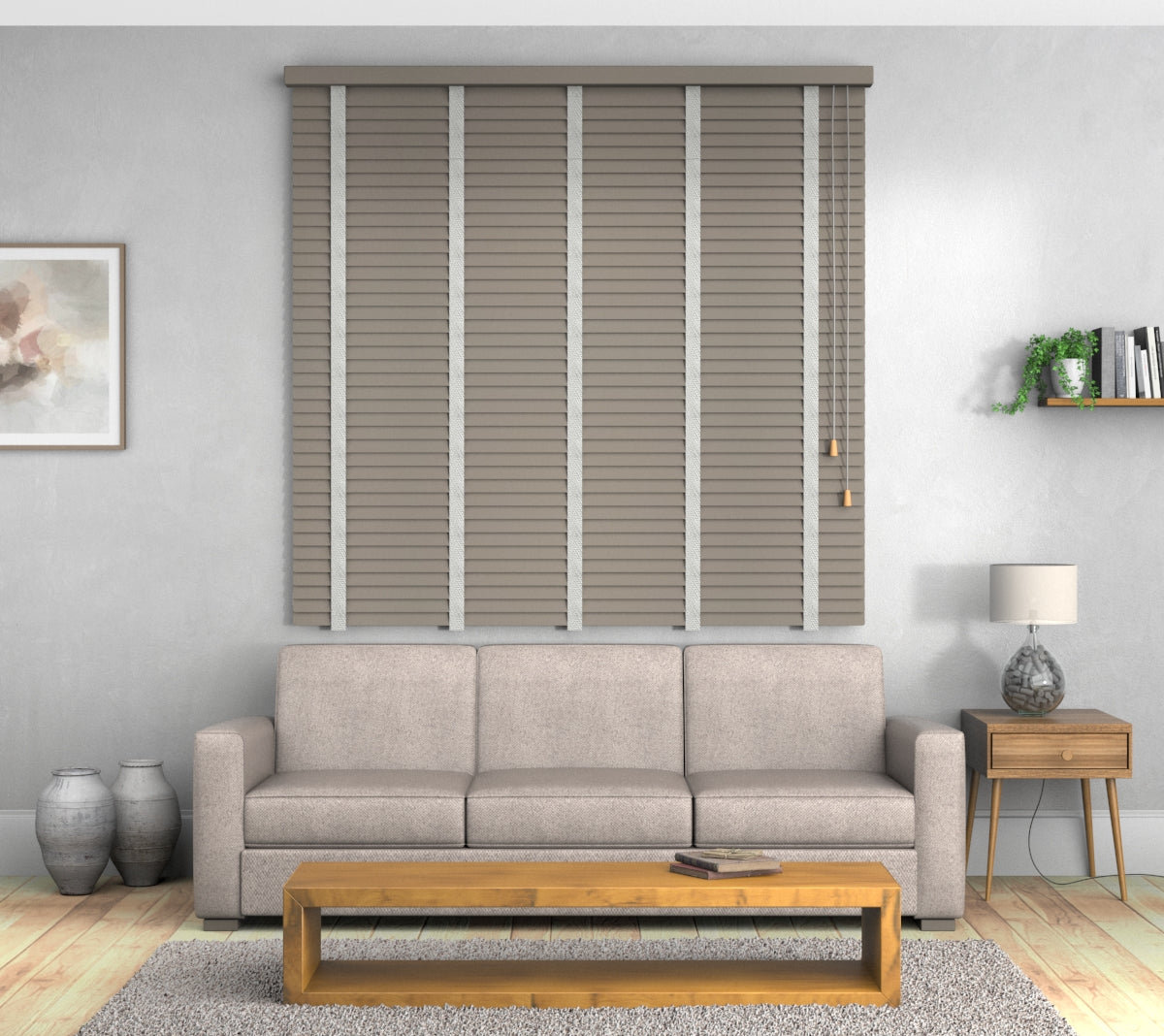 Slate Venetian Blind