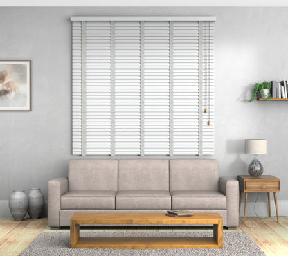 White Venetian Blind