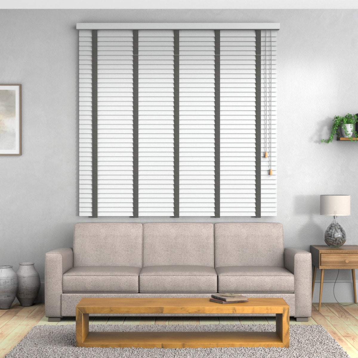 White Venetian Blind