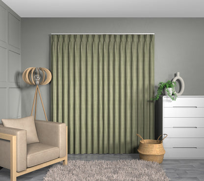 Woodcote Forest Triple Pleat Curtain
