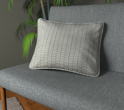 Woodcote Glacier Piped Cushion