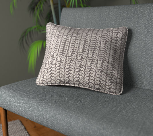 Woodcote Lava Piped Cushion