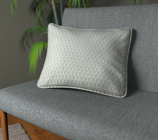 Wyre Celadon Piped Cushion