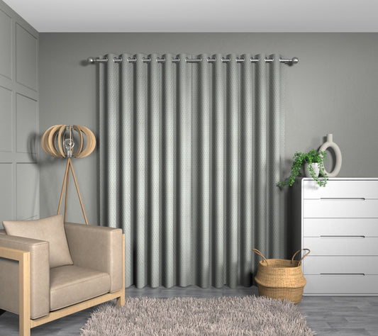 Wyre Celadon Eyelets Curtain