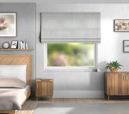 Wyre Celadon Default Roman Blind
