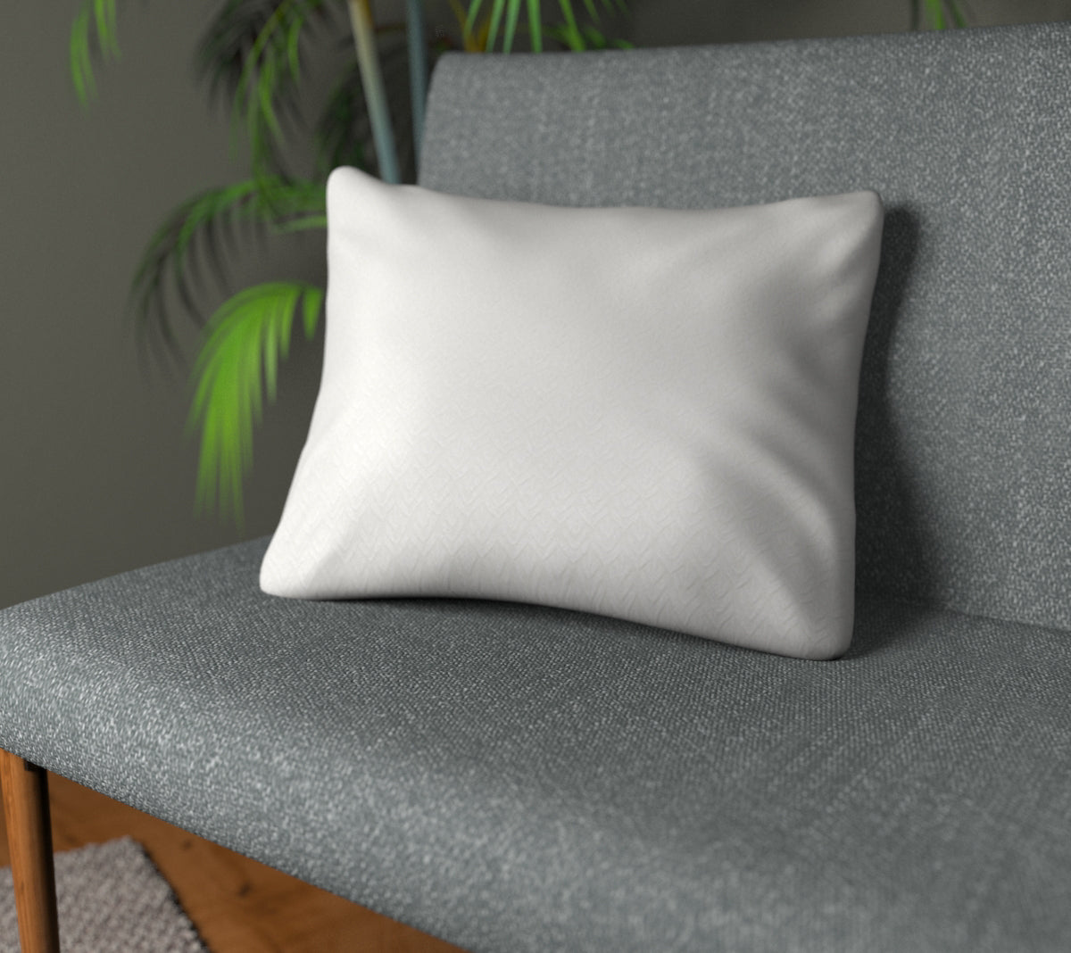 Wyre Ivory Plain Cushion