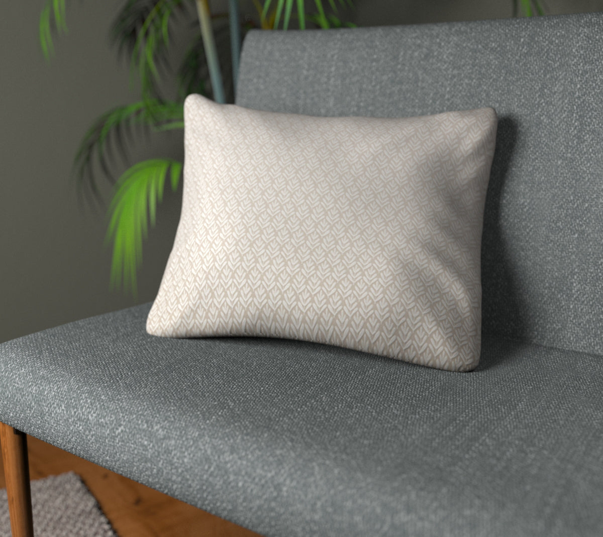 Wyre Putty Plain Cushion