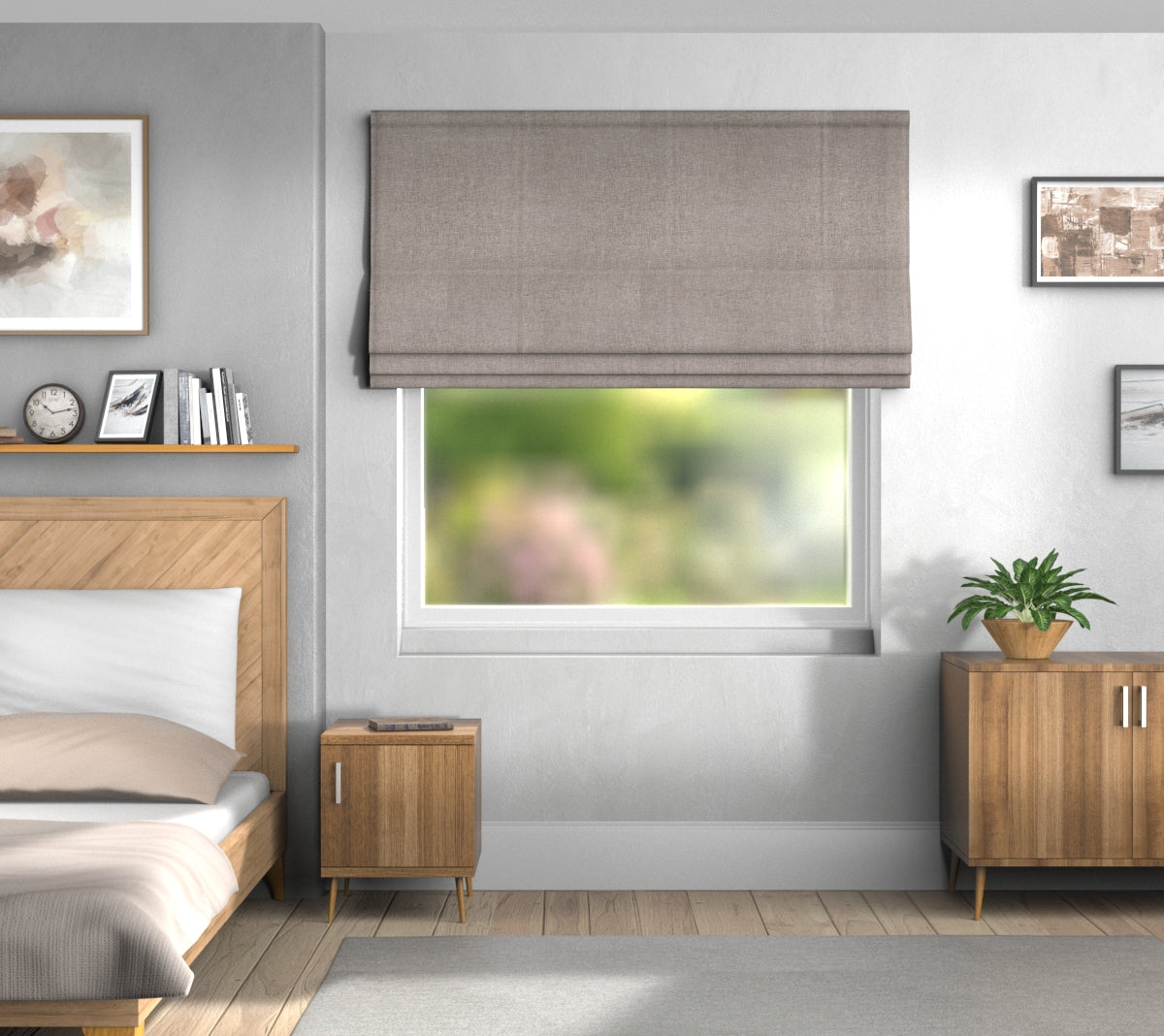 Zoya Mink Default Roman Blind